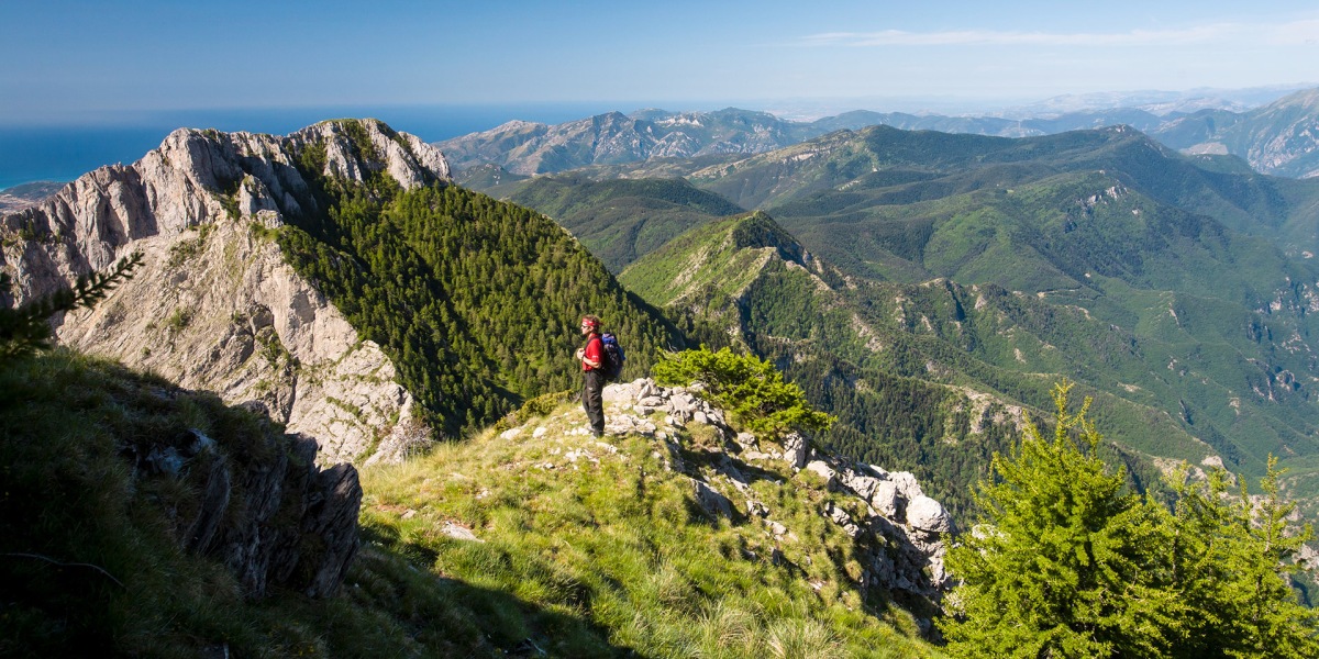 Wanderparadies mit Meerblick: Ligurien