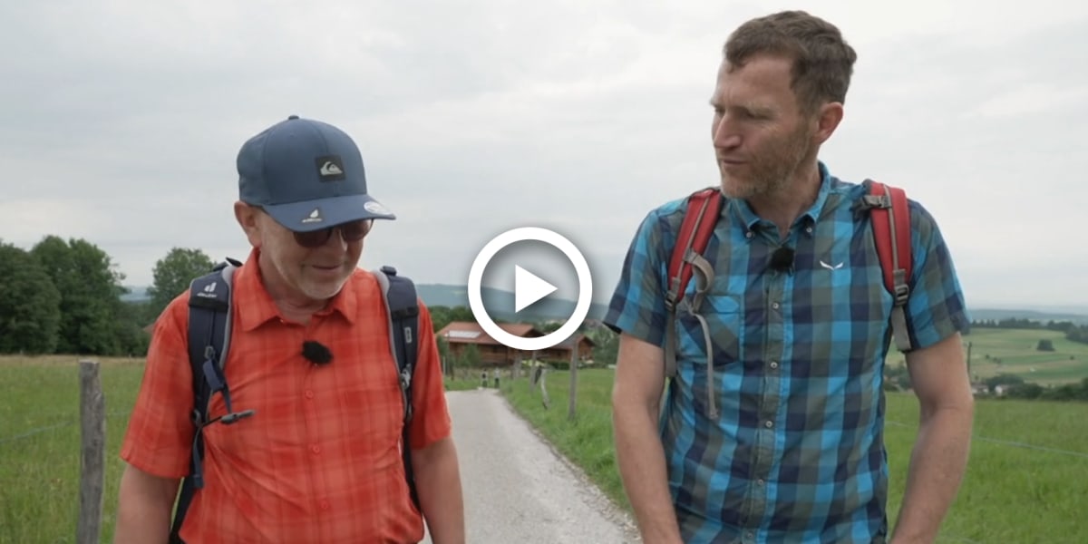 Video: Unterwegs mit Ernst "Rucksackradio" Vogt 