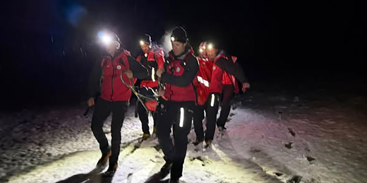 Nächtliche Rettungsaktion in der Rauris: Wanderer im Schnee verirrt