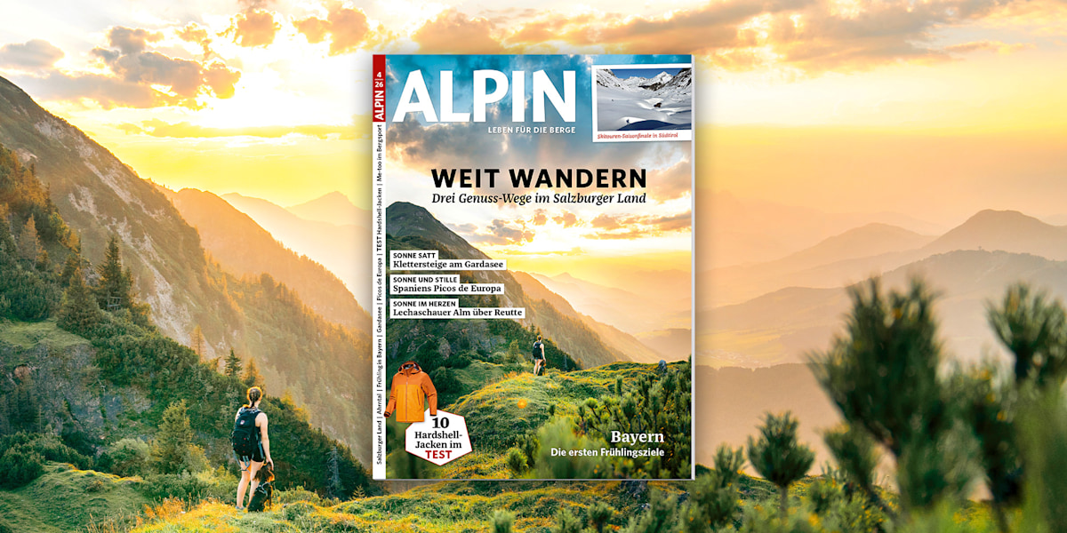 ALPIN 04/26: Weit Wandern - Genuss-Wege im Salzburger Land