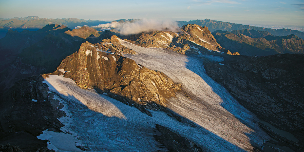 Die Schesaplana: Grenzberg zwischen Österreich und Schweiz und höchster Berg des Rätikons.