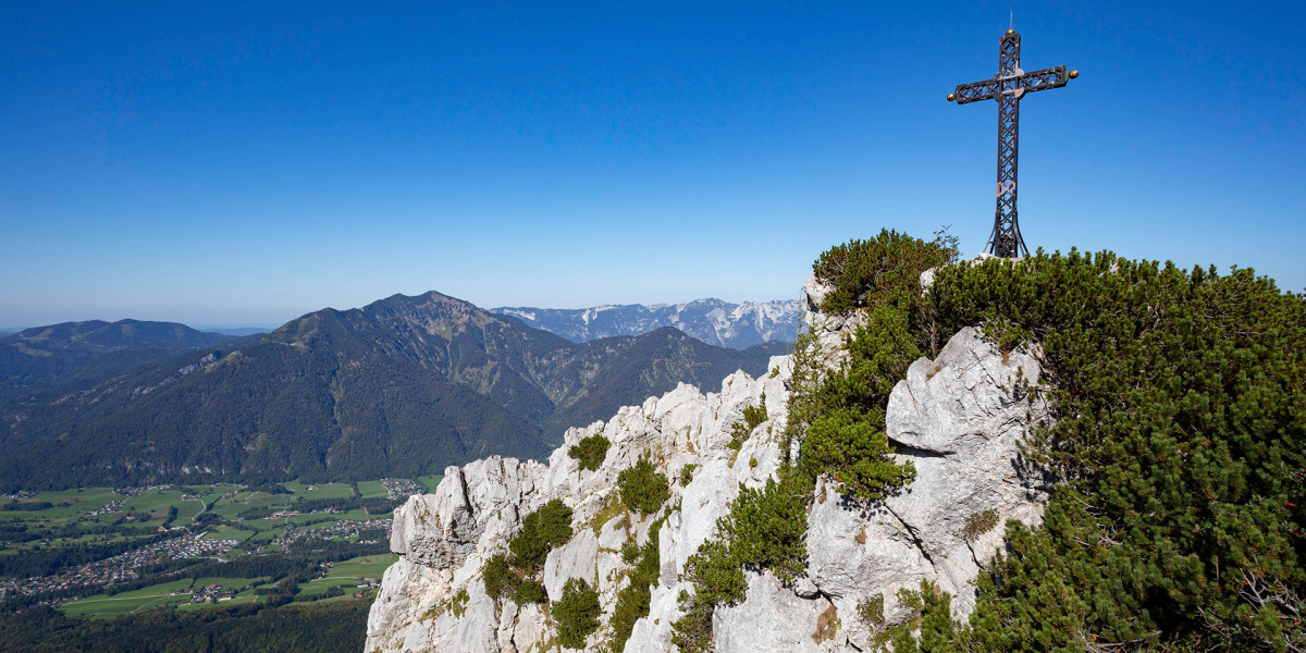 Gipfel der Katrin oberhalb von Bad Ischl in Oberösterreich