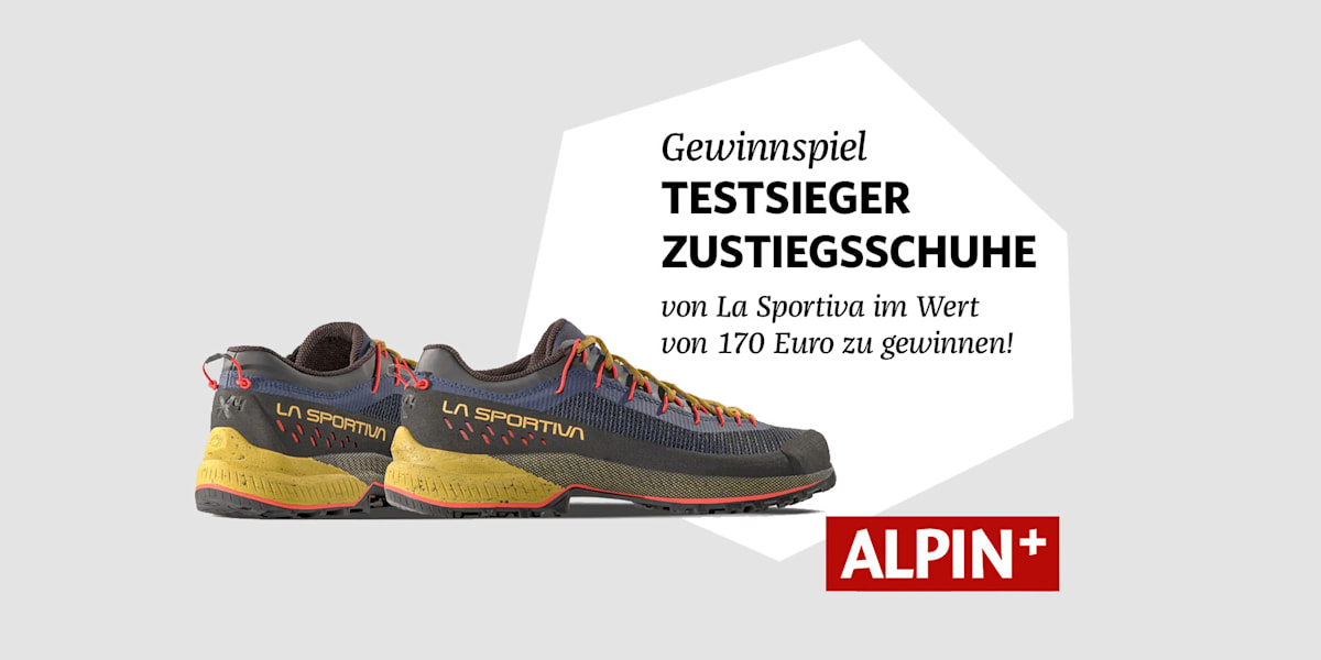 Jetzt den Testsieger "Zustiegsschuhe" von La Sportiva im Wert von 170 Euro gewinnen!