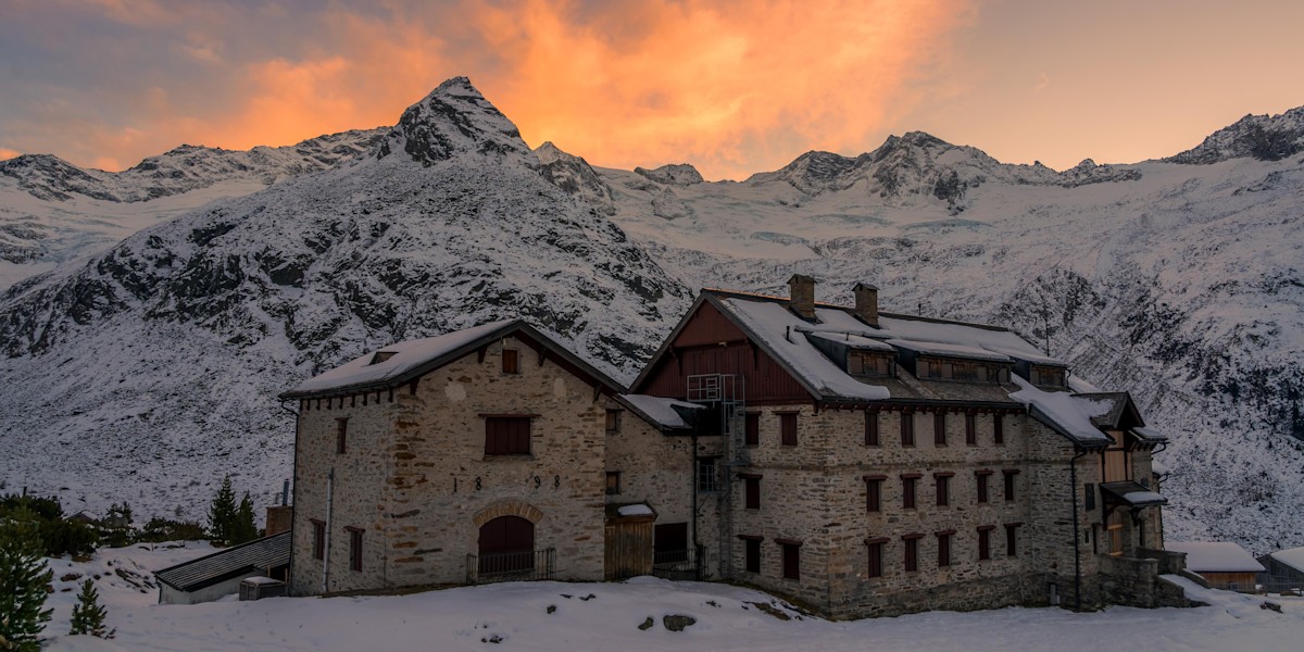 Von hier war das Duo gestartet: die Berliner Hütte in den Zillertaler Alpen.