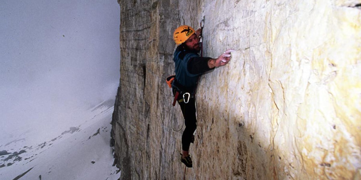 Christoph Hainz 1995 in "Phantom der Zinne" (IX+)