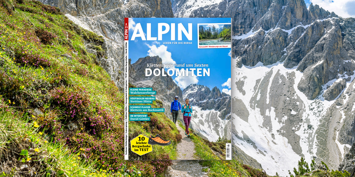 ALPIN 08/23: Klettersteige rund um Sexten