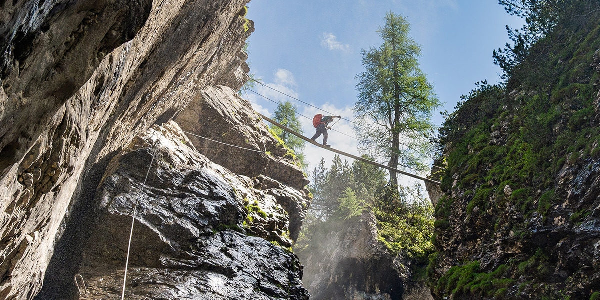 Osttiroler Klettersteig-Abenteuer in der "Verborgenen Welt".