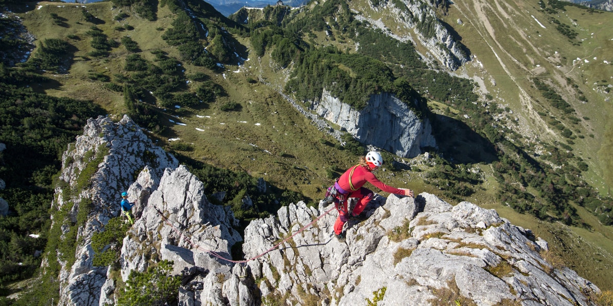 Klettergenuss in den Voralpen: Der Ruchenköpfe Westgrat