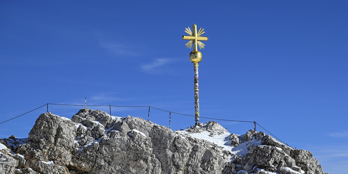 Erschöpft und orientierungslos: Rettungseinsatz an der Zugspitze (Symbolbild)