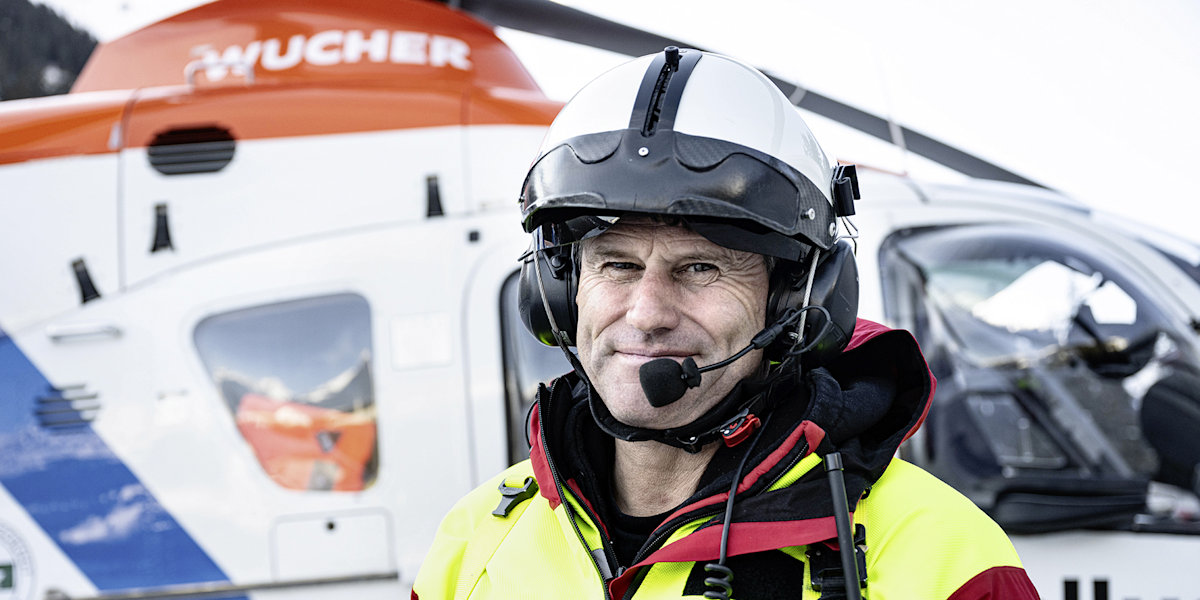 Immer in Alarmbereitschaft: Flugretter Alex Wiesenegg