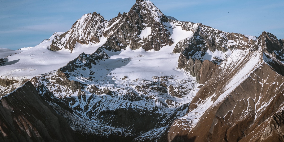 Drei Bergsteiger geraten am Großglockner in Bergnot 