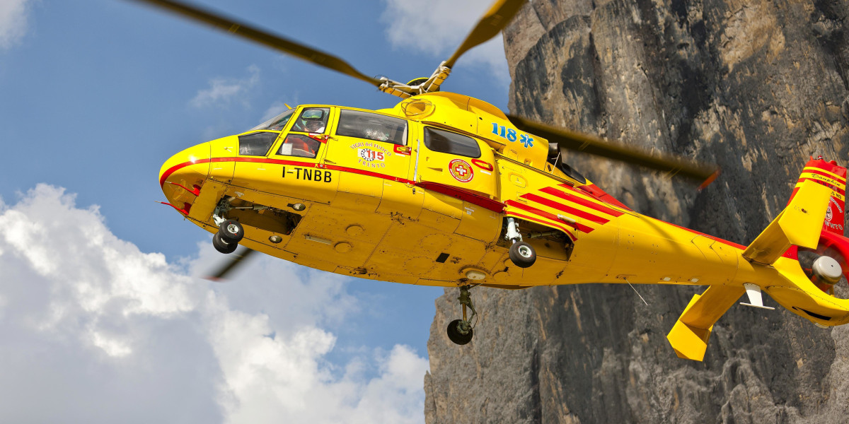 Symbolfoto: Helikopter der italienischen Bergrettung