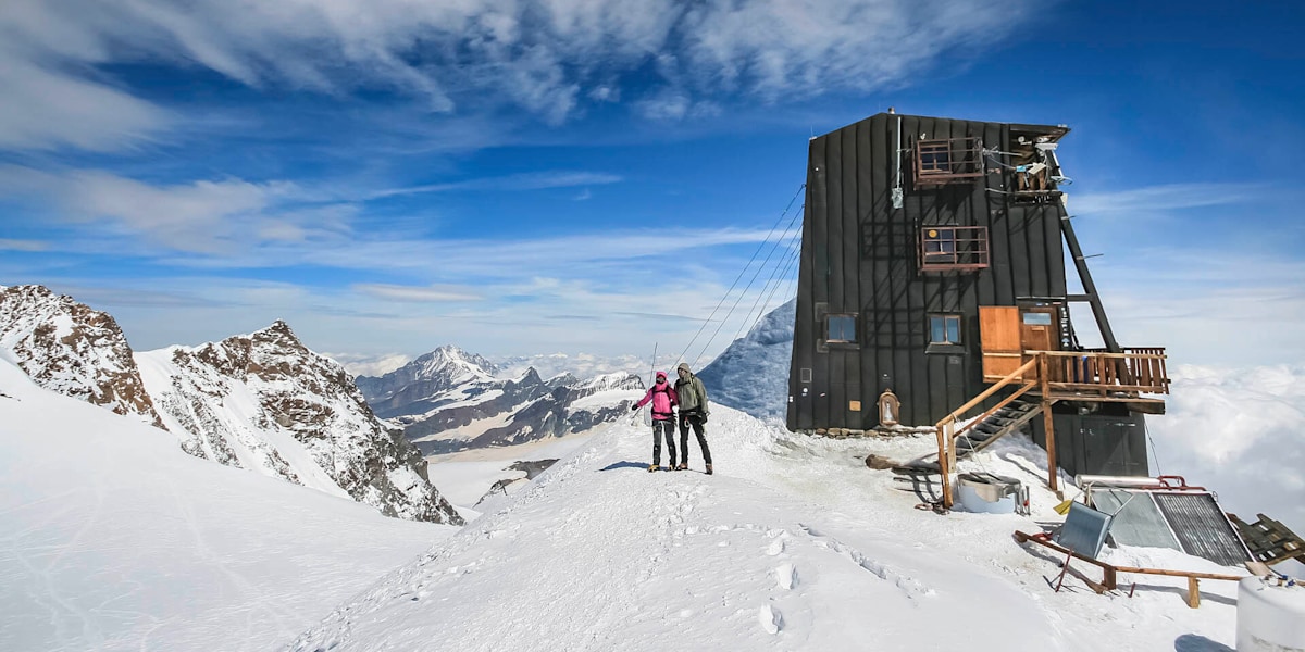 Capanna Margherita: Als höchste Hütte Europas ist sie ein faszinierendes Ziel.