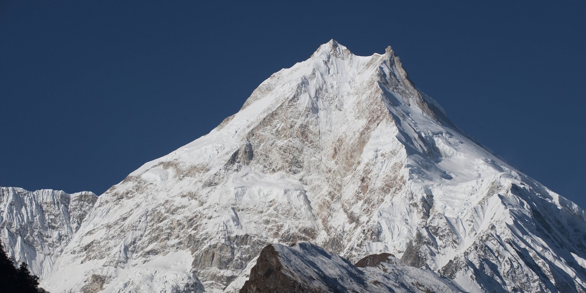 Der Manaslu, der achthöchste Berg der Welt