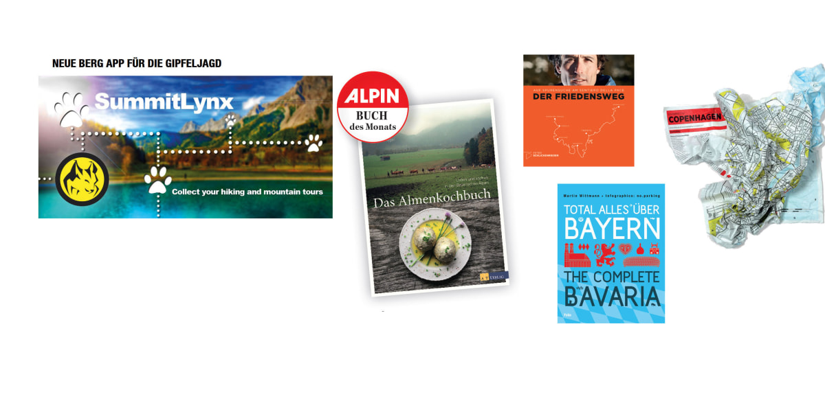 Medien-Rezensionen aus der ALPIN Ausgabe 08/2015.