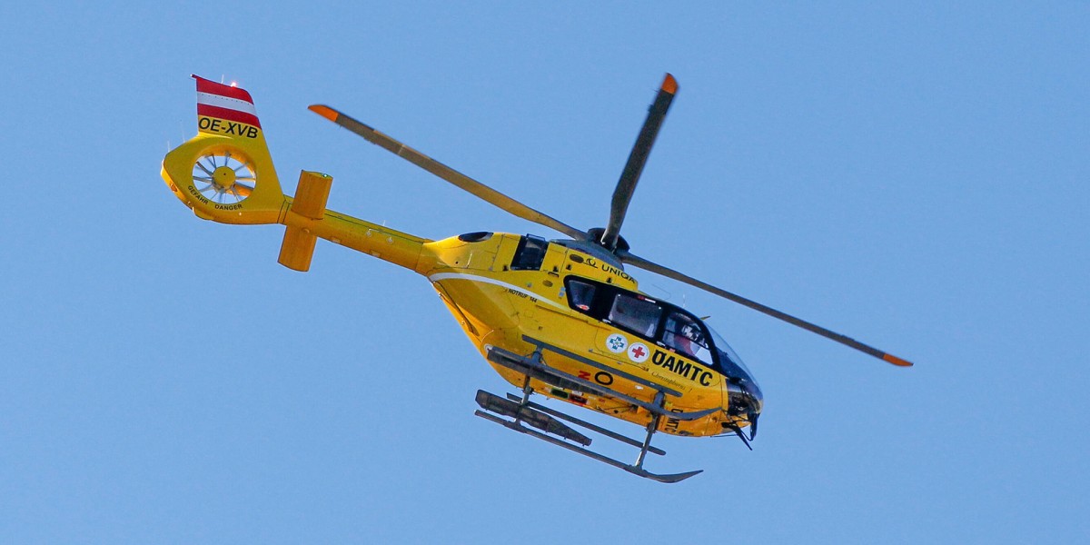 Bergrettung per Helikopter (Symbolbild)