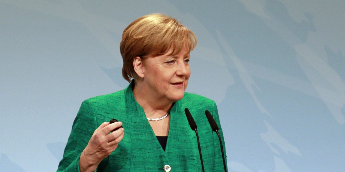 Merkel zum Wanderurlaub in Sulden