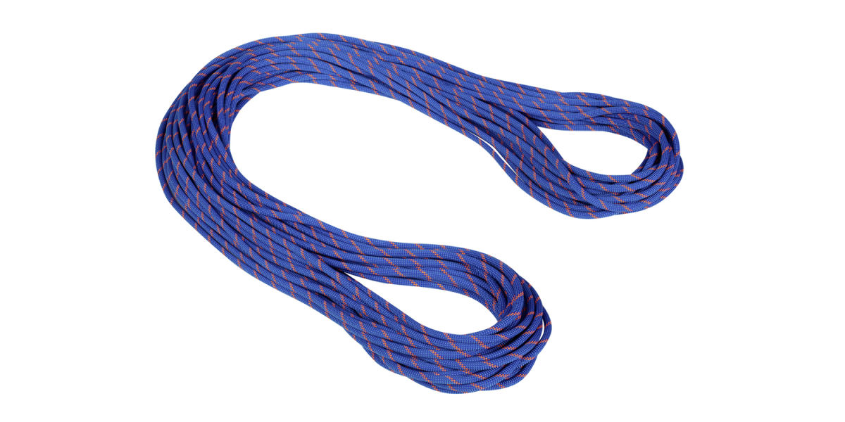Das Mammut 7,5 mm Alpine Sender Dry Rope in der Farbe blau
