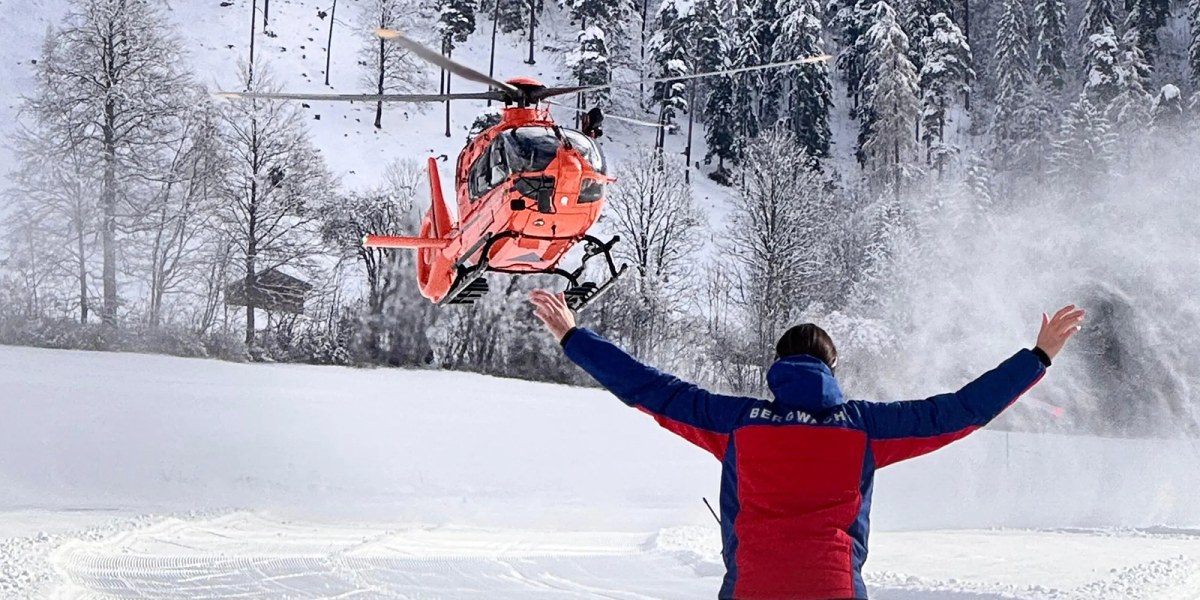 Orientierungslos bei Nachtskitour: Zwei Personen im Spitzinggebiet gerettet