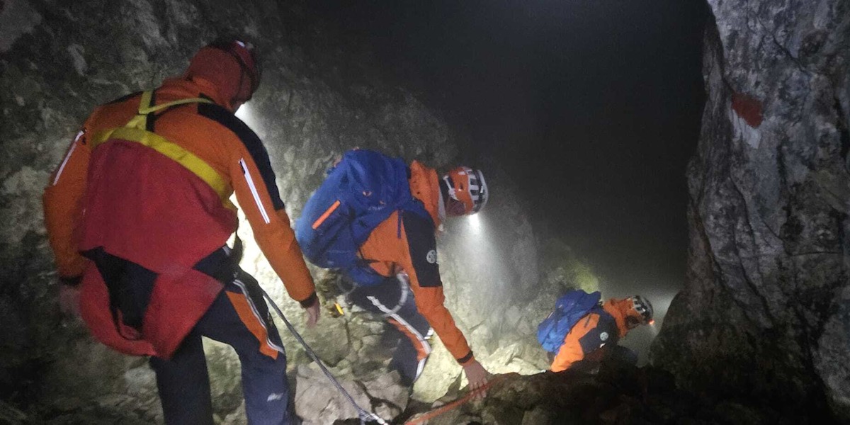 Die Bergrettung im Rettungseinsatz