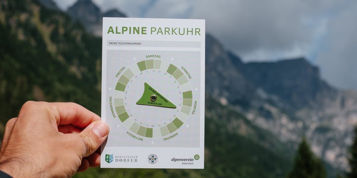 Die Alpine Parkuhr.