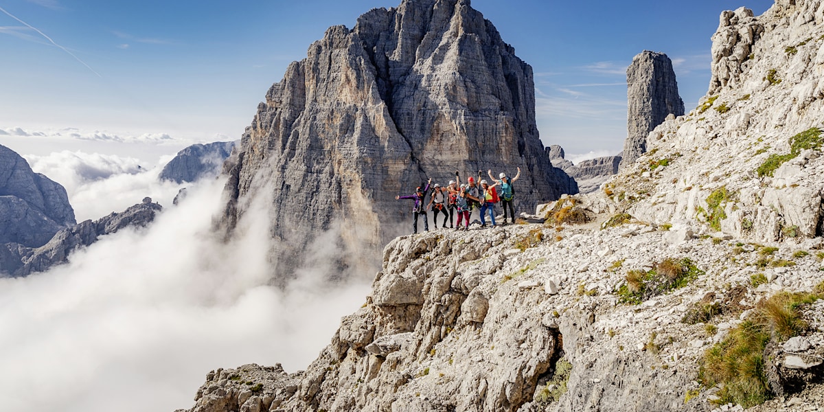 Unschlagbare Kombination: Die kräftige Magie der Brenta trifft auf die magische Kraft einer reinen Frauengruppe.