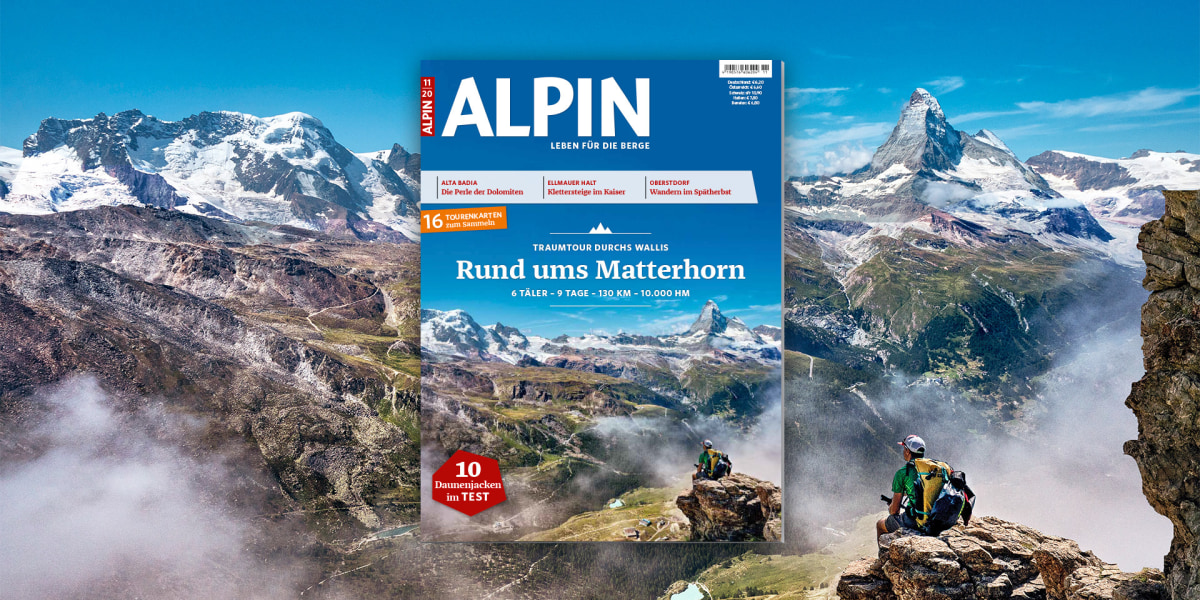 ALPIN 11/2020: Traumtour rund ums Matterhorn