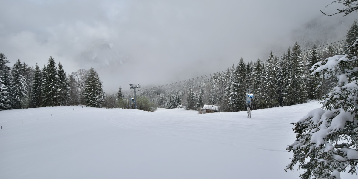 Bis zu 70 cm Neuschnee: Wintereinbruch in den Bergen, wie hier am Spitzingsee