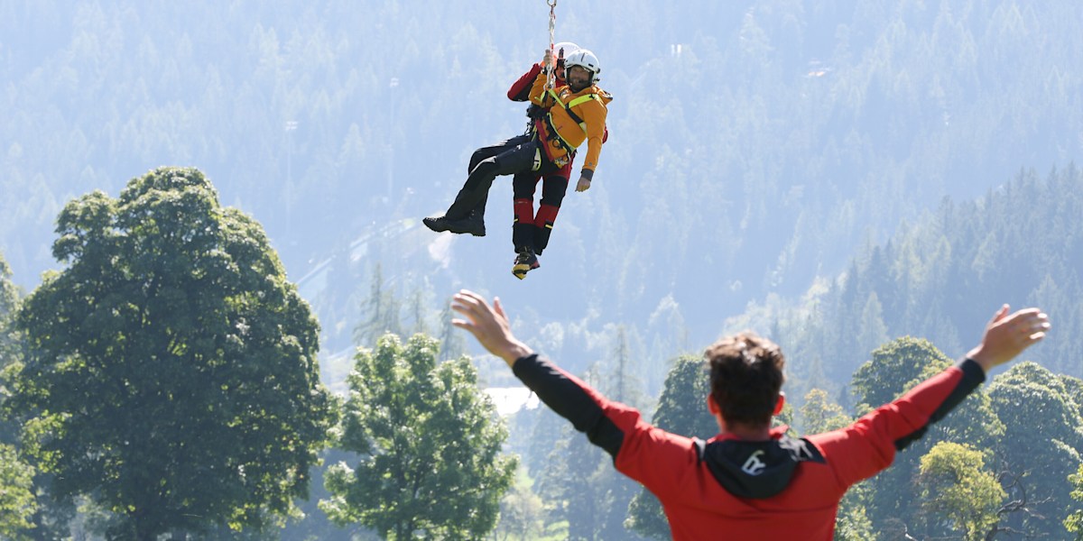 Die Bergwacht Oberösterreich zählt heute über 850 Mitglieder. 