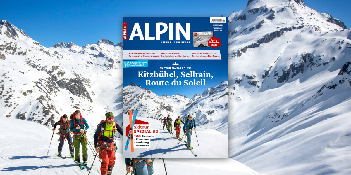 ALPIN 01/2021: Skitouren-Paradies Kitzbüheler Alpen