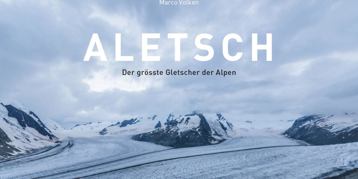 Marco Volken, Aletsch, Der grösste Gletscher der Alpen, Rezension, Test, Bildband, 