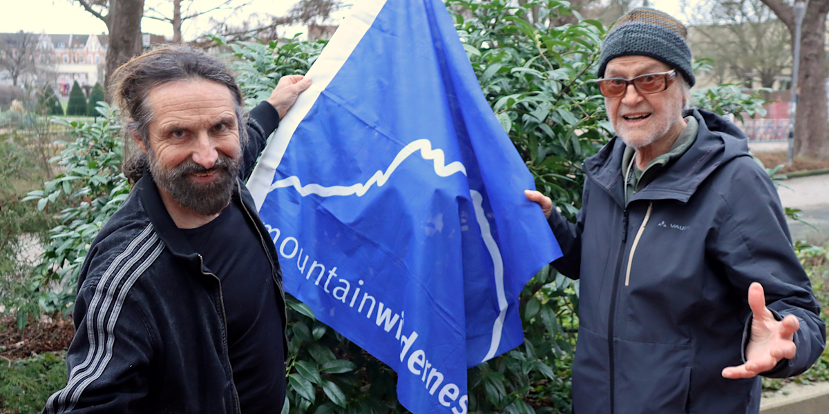 Alexander Huber und Richard Goedeke.