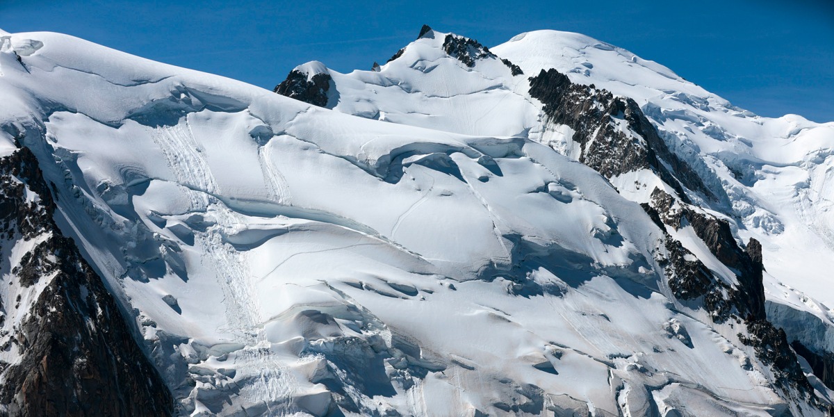 Gletscherabbruch am Montblanc: Alpinist stirbt (Symbolbild)