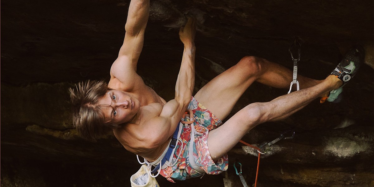 Alex Megos in "Baby Cakes" (9a)