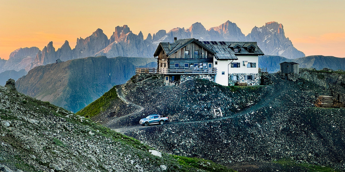 Dolomitenperle im Val die Fassa: Die Bergvagabundenhütte