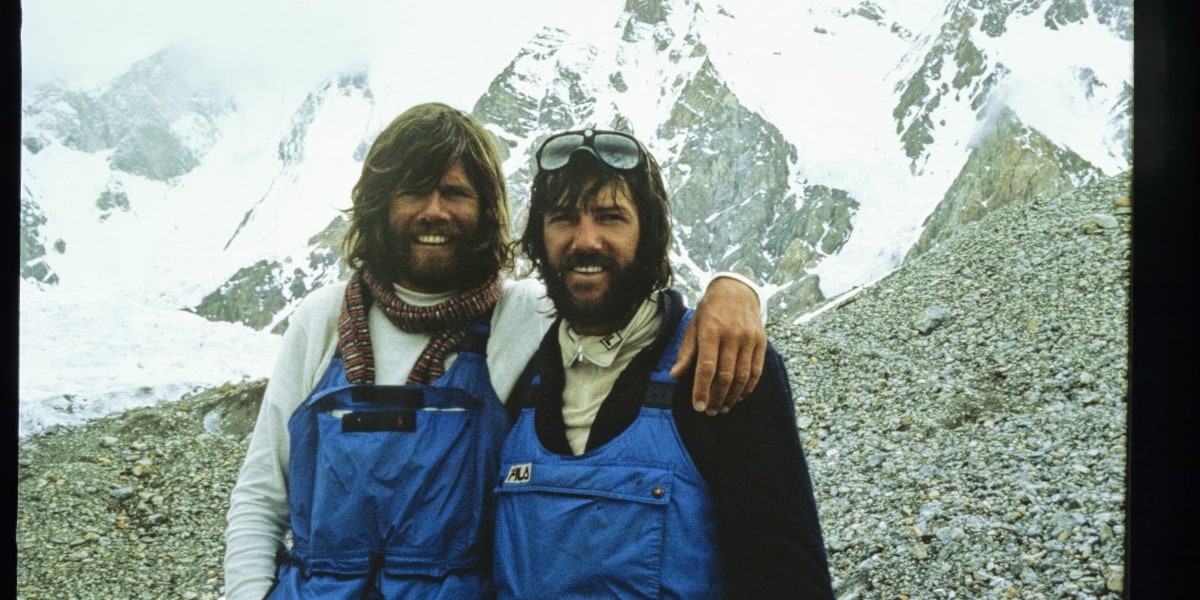 Erfolgreiches 8.000er-Duo: Reinhold Messner und Hans Kammerlander (rechts).