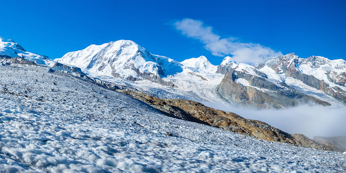 Steinschlag: Tödlicher Bergunfall am Liskamm bei Zermatt
