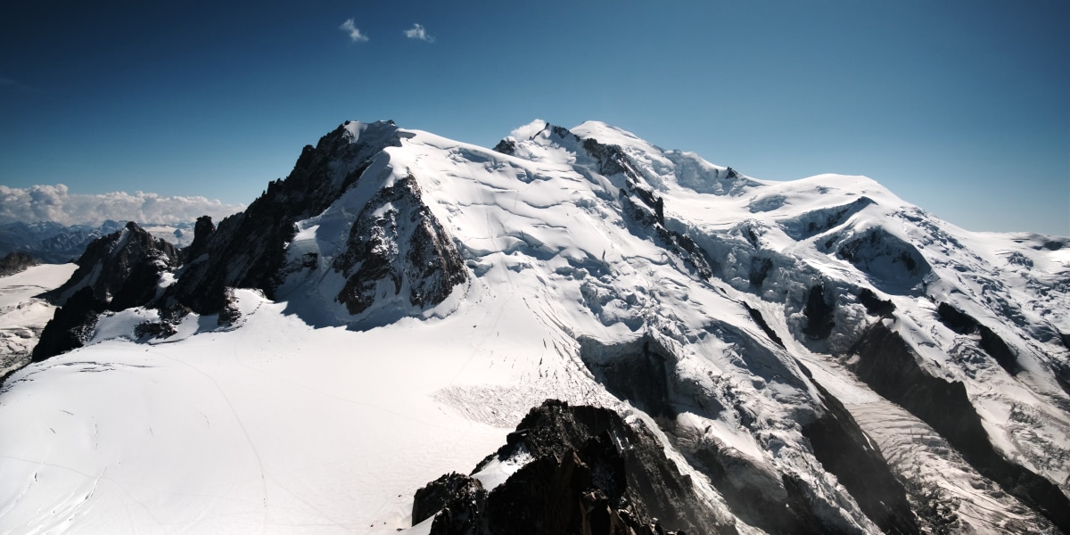 Erneuter Todesfall am Montblanc: Zwei Alpinisten tödlich abgestürzt