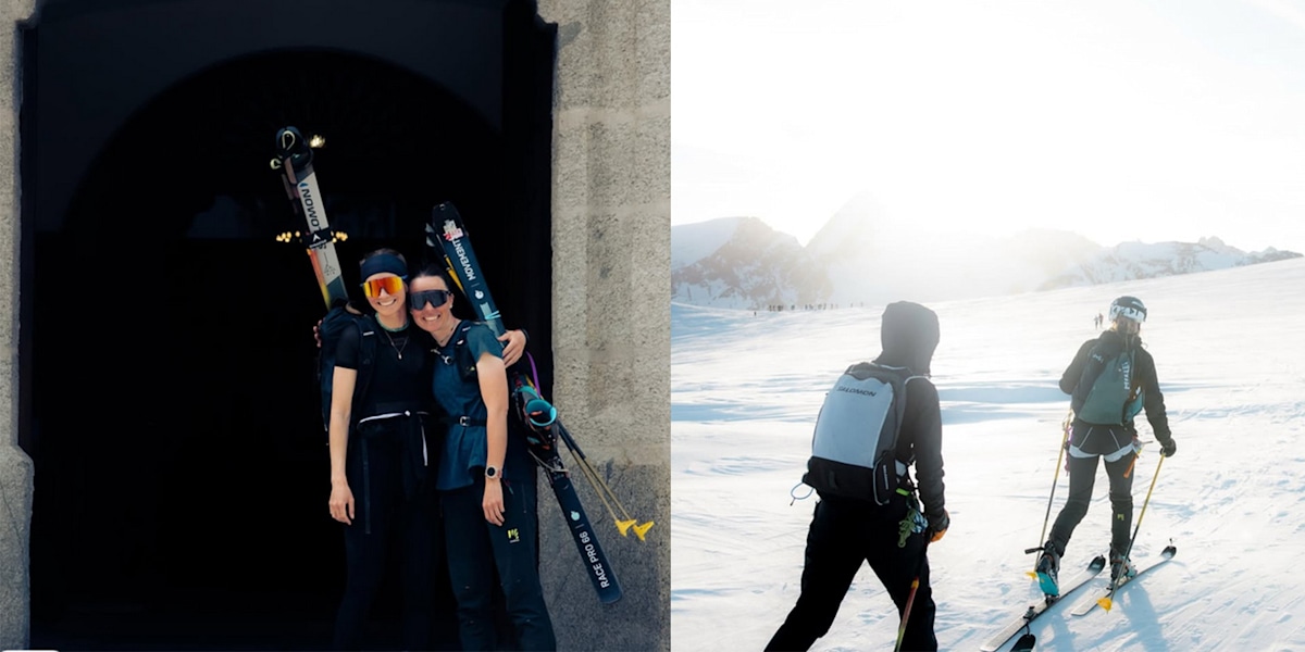 Erneut Haute Route in Rekordzeit: Skibergsteigerinnen mit neuer Frauenbestzeit