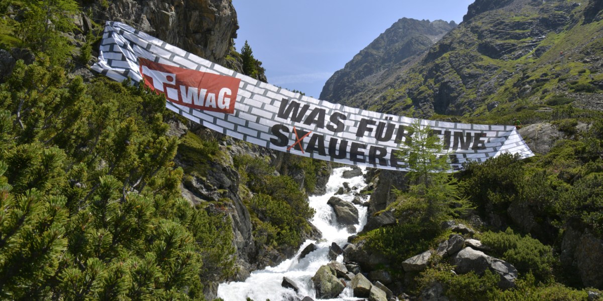 Schutz der Tiroler Berggewässer