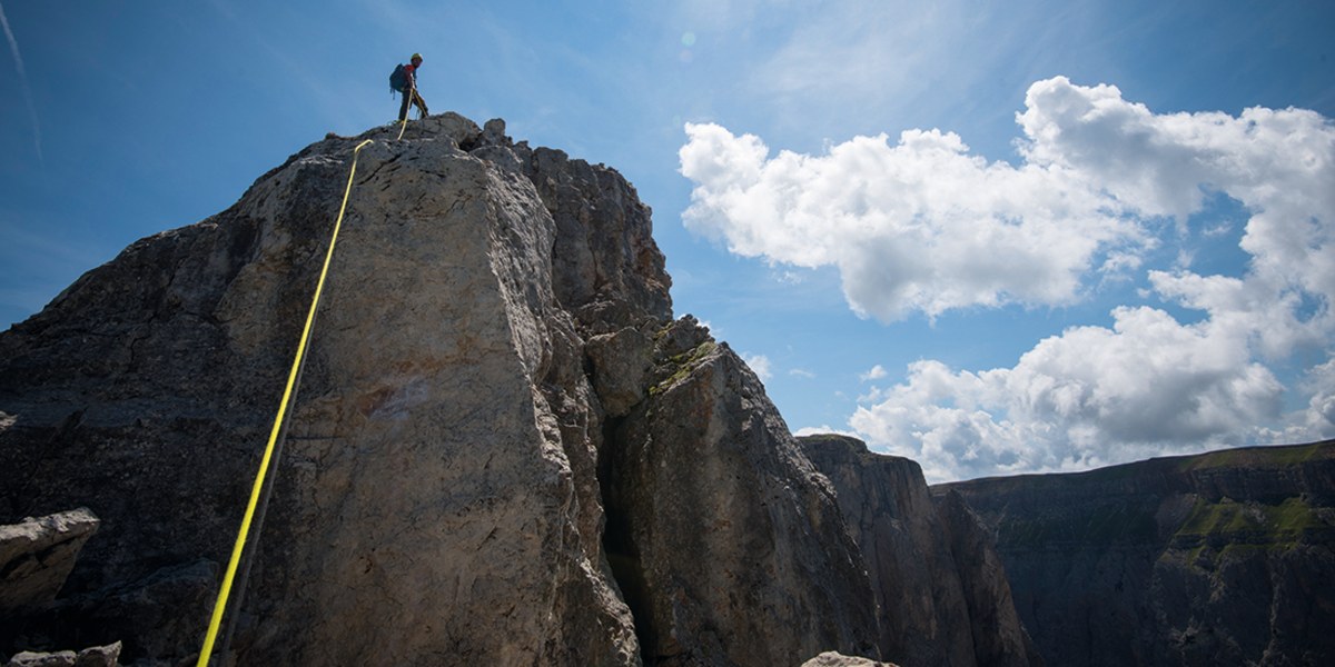Santnerspitze: Klettertour auf ein Südtiroler Wahrzeichen