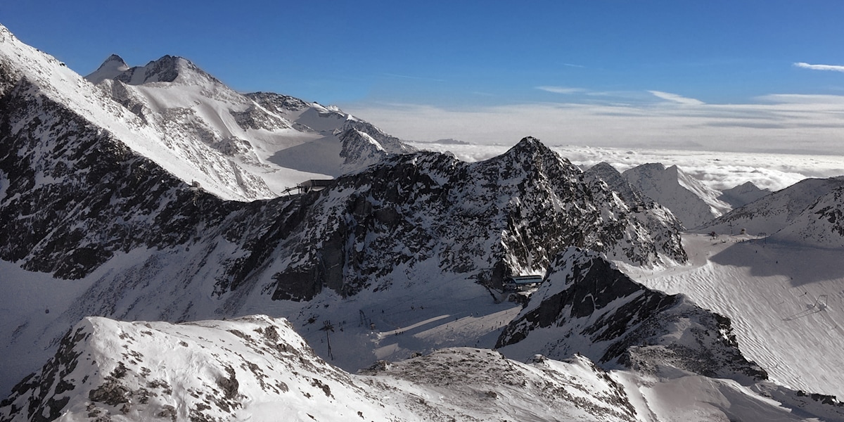 Blick&nbsp;auf&nbsp;das&nbsp;Skigebiet&nbsp;Stubaier&nbsp;Gletscher&nbsp;(Symbolbild).