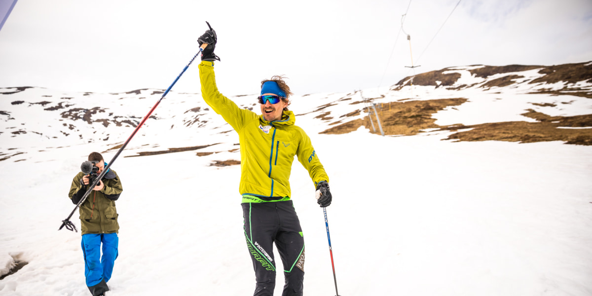 Norweger stellt neuen Weltrekord im Skibergsteigen auf