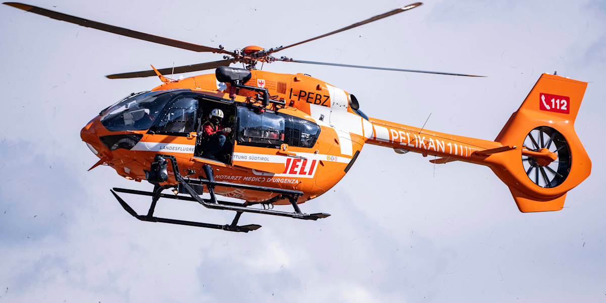 Rettungshelikopter im Einsatz (Symbolbild)