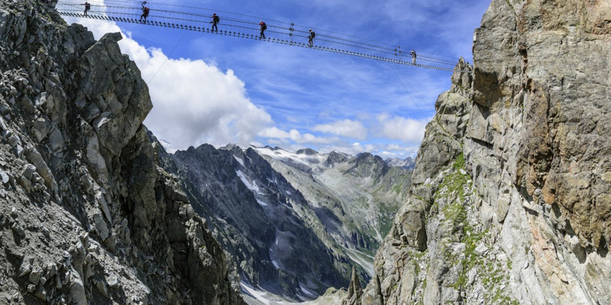 Leichter Klettersteig: Sentiero dei Fiori