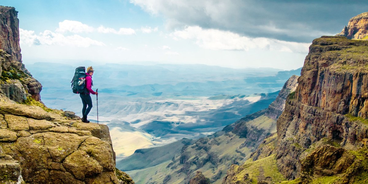 Wild und weit: Eine Trekkingtour durch die Drakensberge ist eine Reise in unberührte archaische Landschaften.