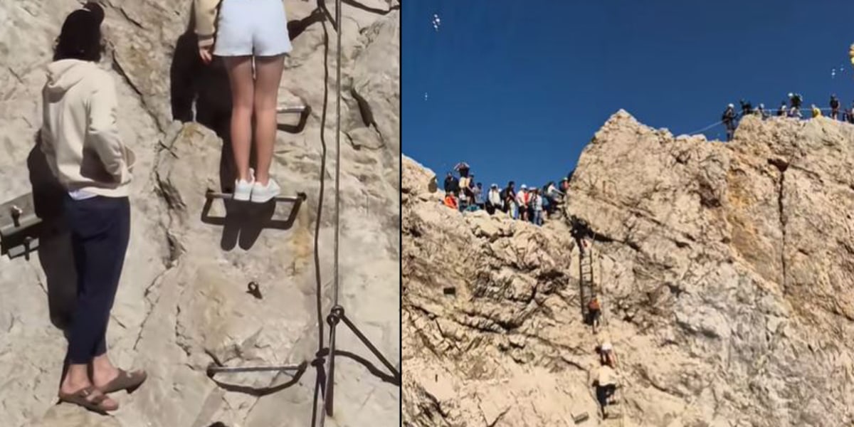 In Birkenstock-Sandalen auf die Zugspitze? Video sorgt für Aufregung 