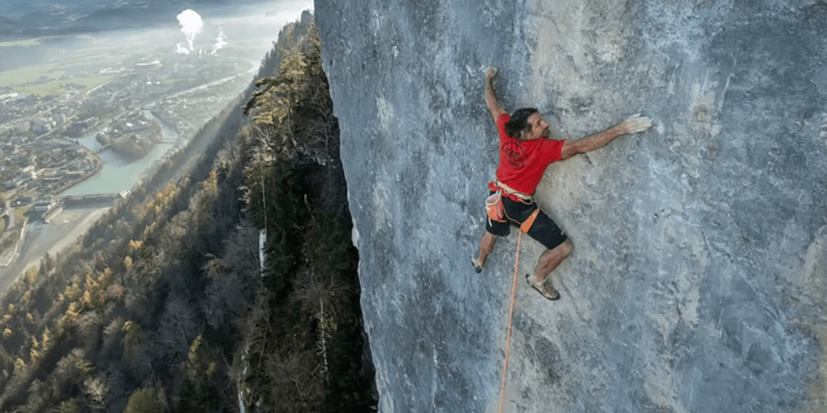 Er hat's noch drauf: Alex Huber eröffnet Route im Schwierigkeitsgrad 8c+