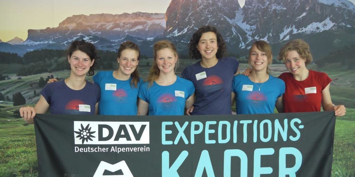 DAV, Expedkader, Expeditionskader, Frauen, Klettern, Bergsteigen, 