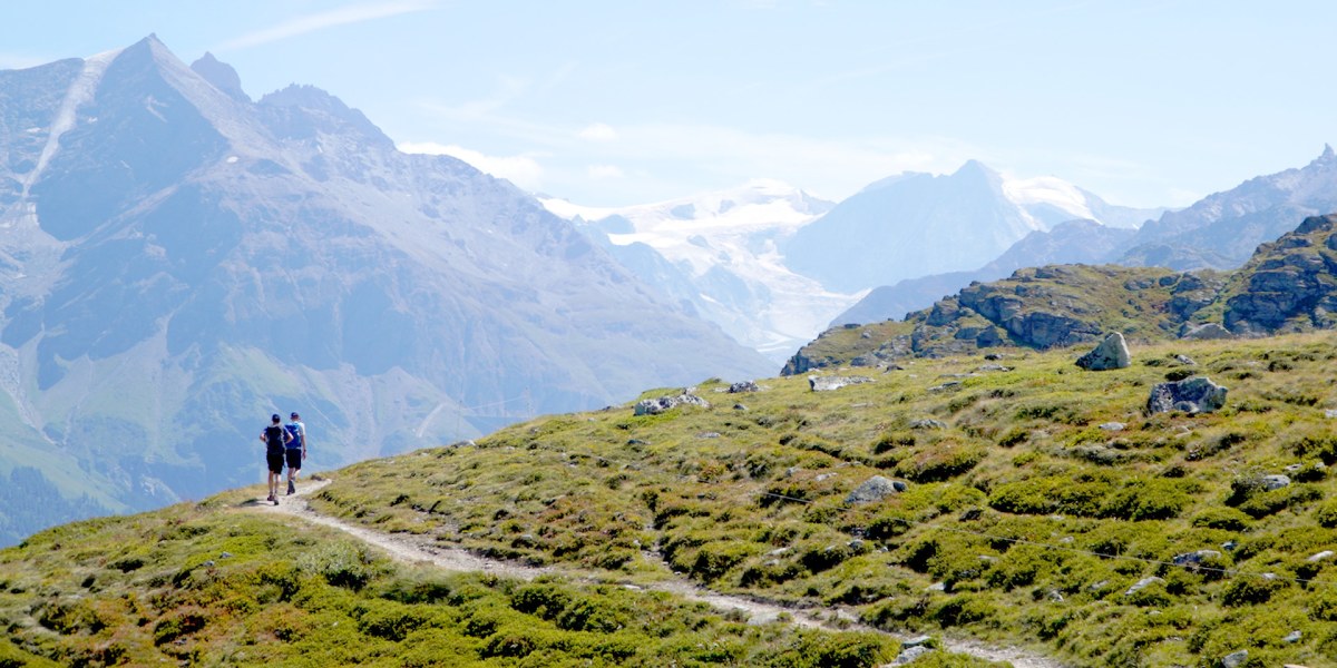 Alpine Trekkingtour mit grandioser Aussicht: Das Nendaz Trekking.